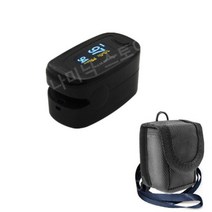 정확한 산소 포화도 측정기 CONTEC Medical FingerTip 맥박 산소 농도계 혈액 산소 심박수 포화도 측정기, 02 CMS50N Black