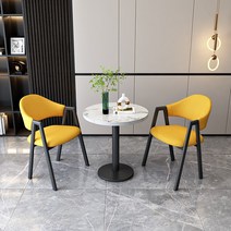 2인용 부부테이블세트 2인 원형 티테이블 식탁 탁자 의자 세트 800 600, S