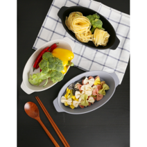 그라탕 플레이트 5color (전자레인지가능), 블랙