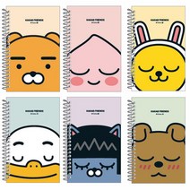 카카오프렌즈 원링 좌철수첩, 튜브