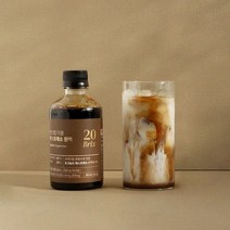 초고농도(20brix) 빈스랩 콜드브루 더블 에스프레소 원액 30잔분량 더치커피 카페라떼 최적