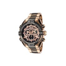 Invicta 남성용 Mammoth 54mm 스테인리스 스틸 쿼츠 시계 로즈 골드 (모델: 37527) 로즈 골드.