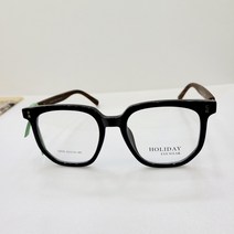 사각안경테 HOLIDAY 72035 45 블랙 뿔테안경