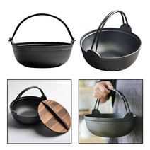 더치오븐 미니더치오븐주철 네덜란드 오븐 냄비 피크닉 하이킹 배낭 여행 손잡이 식기