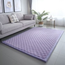 전통매듭 뜨개질 일본식 두꺼운 체커보드 카펫 2.2cm 거실 푹신하고 부드러운 러그 다다미 매트 테이, 200x240cm, G