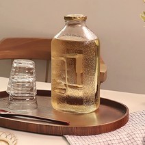 노리터존 델몬트 미니병 델몬트유리병 1.5리터물병 500ml 보리차 레트로, 1.5L(1+1)