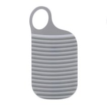 DMM PKFARM 미니 휴대용 빨래판 다용도 미니 손빨래, 회색