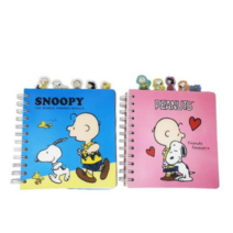 희망노트사 피너츠 스누피 인덱스 노트, Blue, 6개