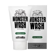 브로앤팁스 몬스터 워시 폼 클렌징 120ml, 1, 120