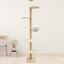 가또나인 자작나무 4단캣폴, 1세트