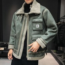 [Myshe] 남성 가을 겨울 자켓 인조 양털 무스탕 점퍼 boy630FEI630WT05
