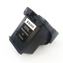 HP63 XL 대용량 호환 잉크 Deskjet HP2130 HP2131 HP2132, HP 63XL 검정