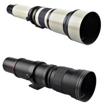 초망원렌즈 호환 줌 카메라 새촬영 420-1600mm F8.3, 캐논 EF-M 마운트 하얀색 패키지 A