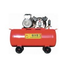 5.5마력 에어콤프레샤(벨트식) AB550-40L 에어뱅크, 1개