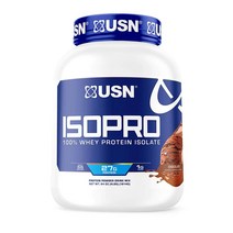 USN ISO프로 웨이 프로틴 초콜릿 맛 1.81kg USN ISOPRO 100% WHEY PROTEIN ISOLATE