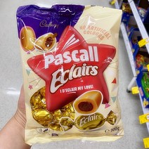 캐드버리 파스칼 에클레어 초콜릿 사탕 300gx2개 Cadbury Pascall Chocolate Eclairs Lollies, 300g, 2개