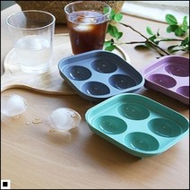 위스크얼음 왕얼음 동글동글 실리콘소재 왕볼트레이 얼음곽