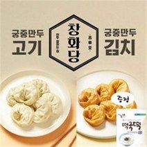 eTV 익선동맛집 창화당 만두세트 (궁중고기3/궁중김치만두3)+떡국떡증정, 4세트
