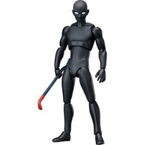 일본 피규어 フリーイング(ing) figma 명탐정 코난 진 · 범인 논스케일 ABS PVC제 도장 완료 가동 피규어