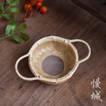 대나무 차 필터 핸드메이드 나무향 다기 녹차 보이차 여과기 차망 빈티지 손님 카페 예쁜 귀여운, 죽편다루2호