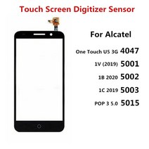터치패널 터치 스크린 Alcatel U5 3G 4047 1V 5001 1B 5002 1C 5003 POP3 5015 LCD 디스플레이 전면 패널 센서 디지타이저 부품 교체, [07] 5015 White