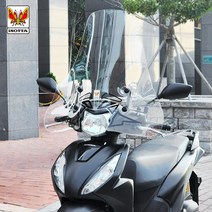 2022 혼다 비전110 전용 이소타 윈드스크린 WA-010 투명 650mm 21-23년, 이소타 스크린