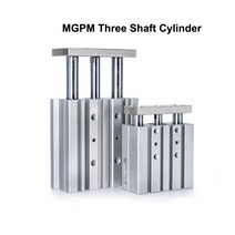 엔진 크레인 3 축 실린더 공압 가이드 에어 복동 MGPM 보어 12/16/20/.../100mm 스트로크 10/20/25/.../300mm, 02 MGPM12-20Z