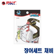 [BKC 백경] 장어 채비 세트 낚시 바늘 찌 철추 BK870, 1개