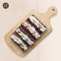 오복떡집 찰떡 완두베기시루떡 완두콩 팥 국내산 찹쌀 수제영양떡 어린이 어르신 간식 식사대용 선물용, 75g, 2개