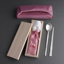 물결거북 칠보 특 은수저 1벌 99% (1인용) 부모님생신 창립기념품 퇴직자선물 결혼예물 답례품 기념일 칠순 VIP선물 숟가락1개+젓가락1매+수저집+보증서+오동나무함+보자기포장, 홍색수저-블루보자기-블루주머니-인쇄없음