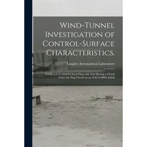 (영문도서) Wind-tunnel Investigation of Control-surface Characteristics.: XXIII a 0.25-airfoil-chord Fl... Paperback, Hassell Street Press, English, 9781014590404