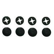 벨크로 러닝벨트 런닝가방 플립 벨트백 4 쌍 마라톤 철인 3종 경기 러너 턱받이 번호 클립 트레일 런 천 버클 번호 레이스 수정 버튼 백 천 액세서리, 4pcs 블랙