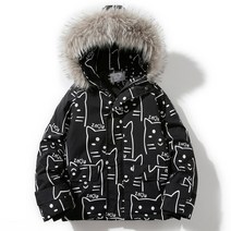 빅사이즈롱패딩 웰론패딩 빅사이즈패딩 cat new winter jacket women