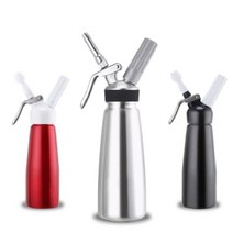 이퍼피 고급 카페 알루미늄 생크림 짜기 휘핑기 디스펜서 크림 포머 500ml, 1개, 03 500ml