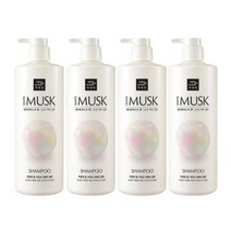 미쟝센 펄 샤이닝 리페어 샴푸 화이트머스크향 1000ml x 4개