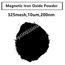 공구 99.9% Black Fe3O4 Powder Magnetic Iron Oxide for RampD Ultrafine Powders 325mesh1um200nm Mult Siz, [03] 200nm, [03] 1Kgs