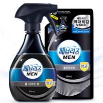 페브리즈맨 쿨아쿠아향 탈취제 리필포함 남자섬유향수, 상품선택