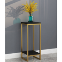 노브랜드 화분스탠드, 골드+블랙