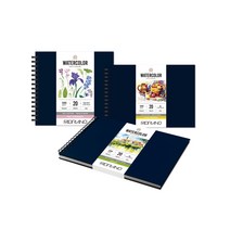 아트스퀘어 프리미엄 워터칼라북 스프링형 황목 300g 150X150 20매