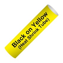 DYMO Rhino IND 열 수축 튜브 산업용 테이프 18051 4200, 02 Black on Yellow_05 19mm