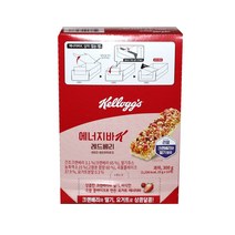 켈로그 에너지바 레드베리 25g x12, 선택:레드베리 25g x12개