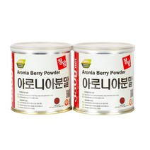 청담 아로니아분말 국내산 100%, 2통
