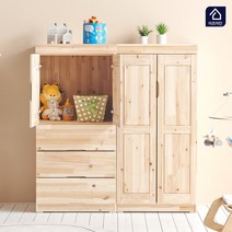 이프자인 앙뜨 삼나무 원목 베이비장 서랍옷장 세트 1200