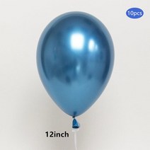 생일 풍선 레터링 3D 우주비행사 Foil Ballons 로켓 베이비샤워 생일 파티 꾸미기, 18 Metal blue