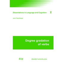 Degree Gradation of Verbs Paperback, Dusseldorf University Press