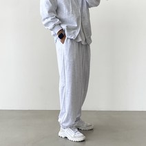 빠델 뒷절개 트레이닝 와이드 허리밴딩 조거팬츠