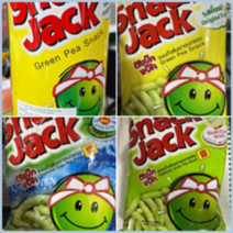 태국 Thailand 스낵잭 snack jack 과자 와사비 오리지날 김 맛 70g, 와사비 김맛 Noriwasabi 봉투 70g