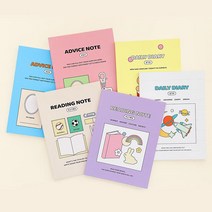 초등 고학년 기능성 노트 (3-6 좁은칸) 알림장 일기장 독서기록장 [LucentKorea]