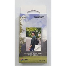 미니미 포토프린터 (ZINK용) 인화지 60매 (10매 x 6팩) 스티커 타입 휴대용, 미니미 R20 (minimi R20)_인화지 60매