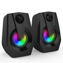 일음쇼핑^^mPC 컴퓨터 LED 다용도 스피커 모니터 가정용 컴터 고급 판촉용 2채널 일반 선물용일medi^^, ab^^선택없는